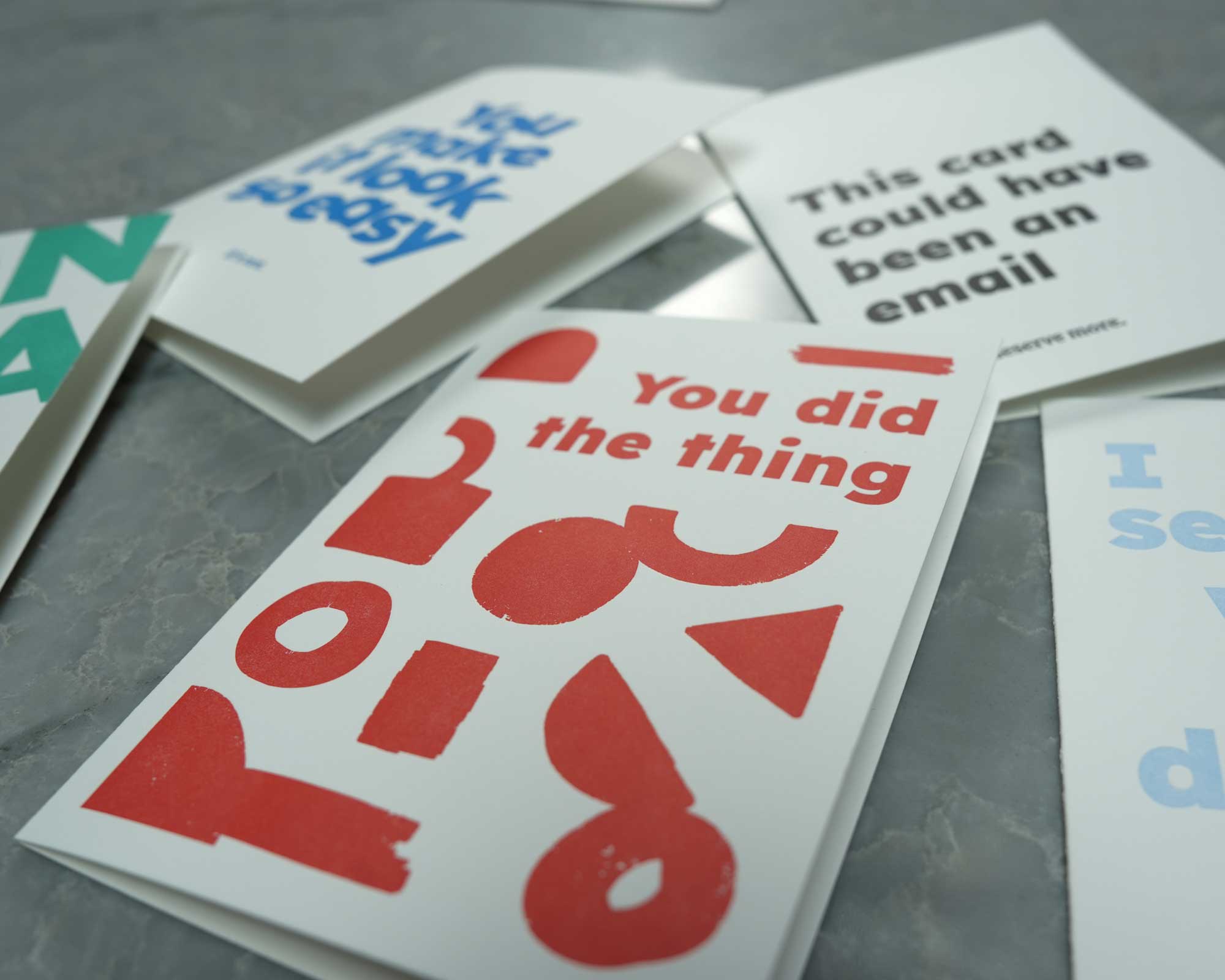 Letterpress Greeting Cards