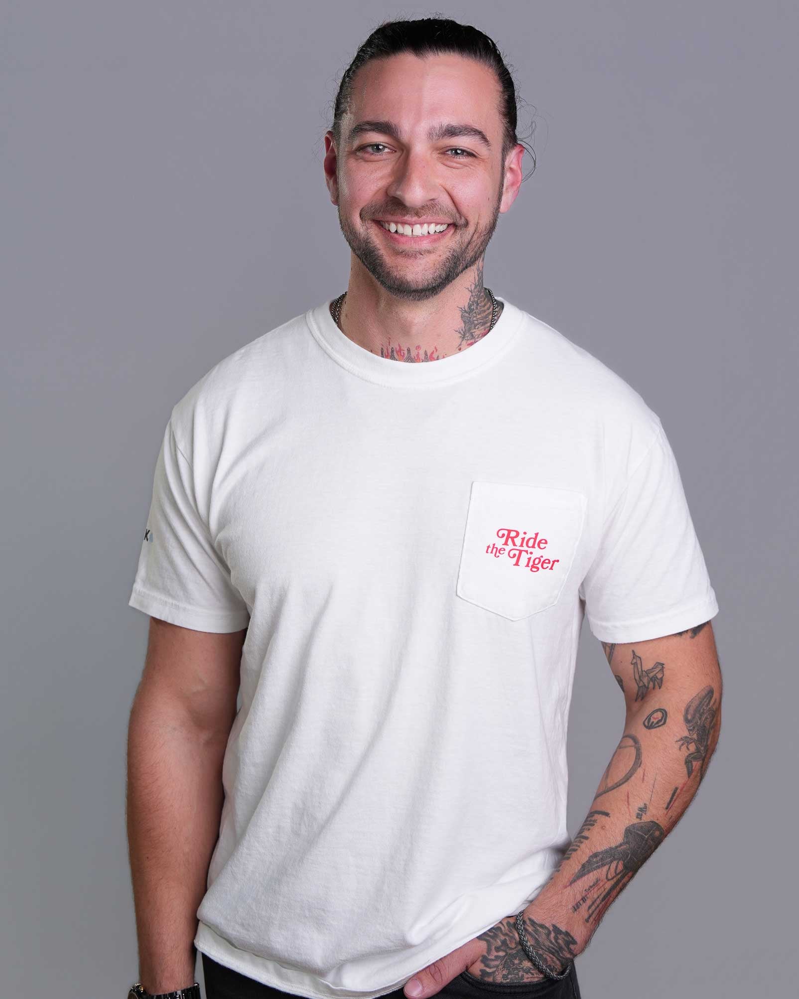 Ride the Tiger Pocket T-Shirt