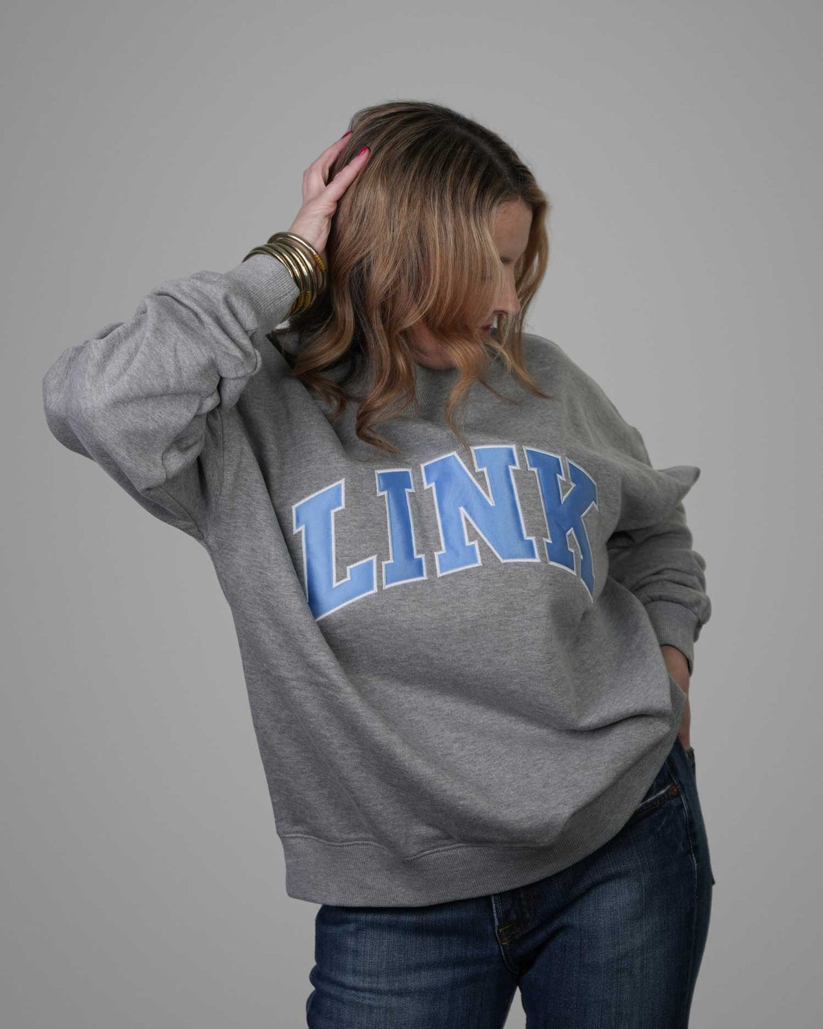 LINK Varsity Mockneck Sweatshirt