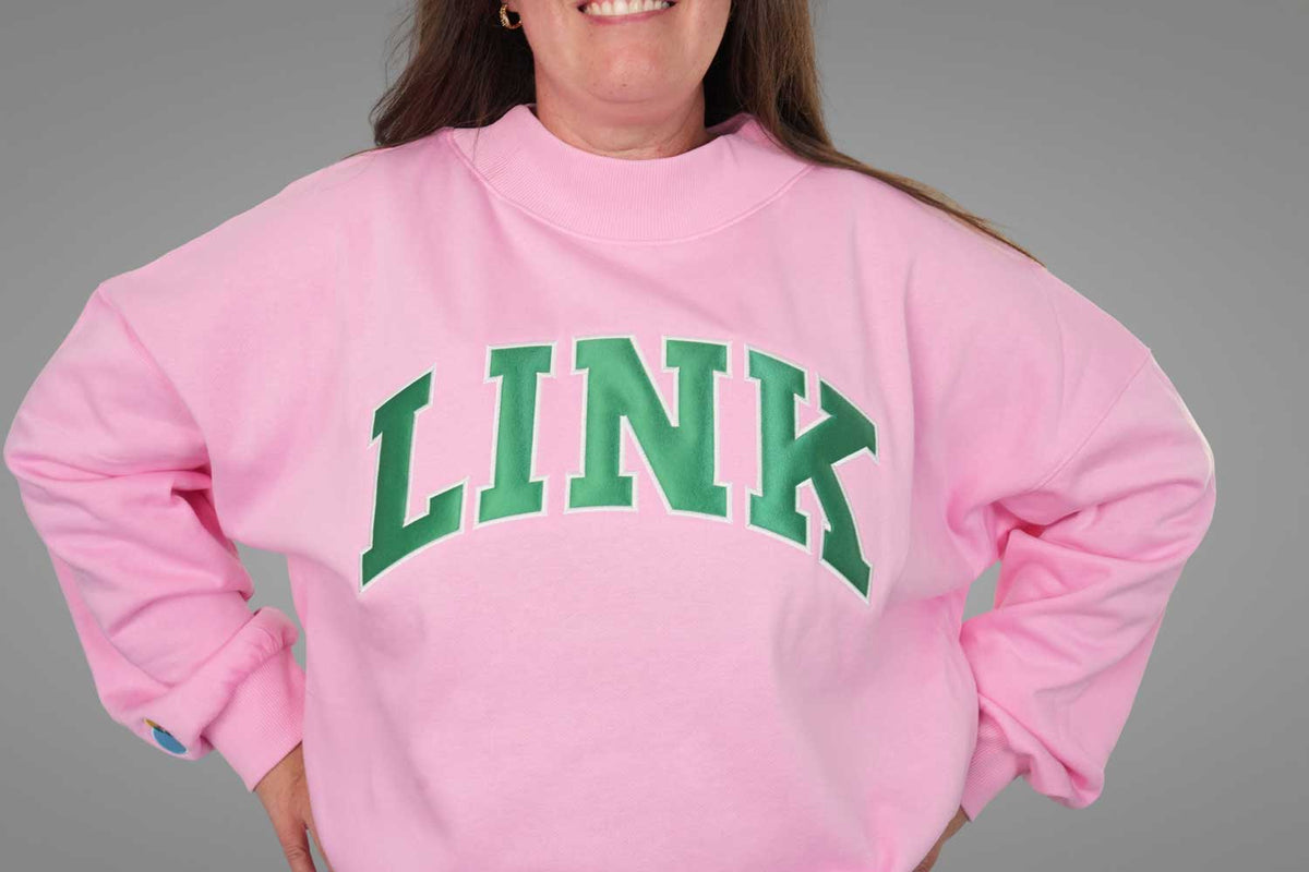 LINK Varsity Mockneck Sweatshirt