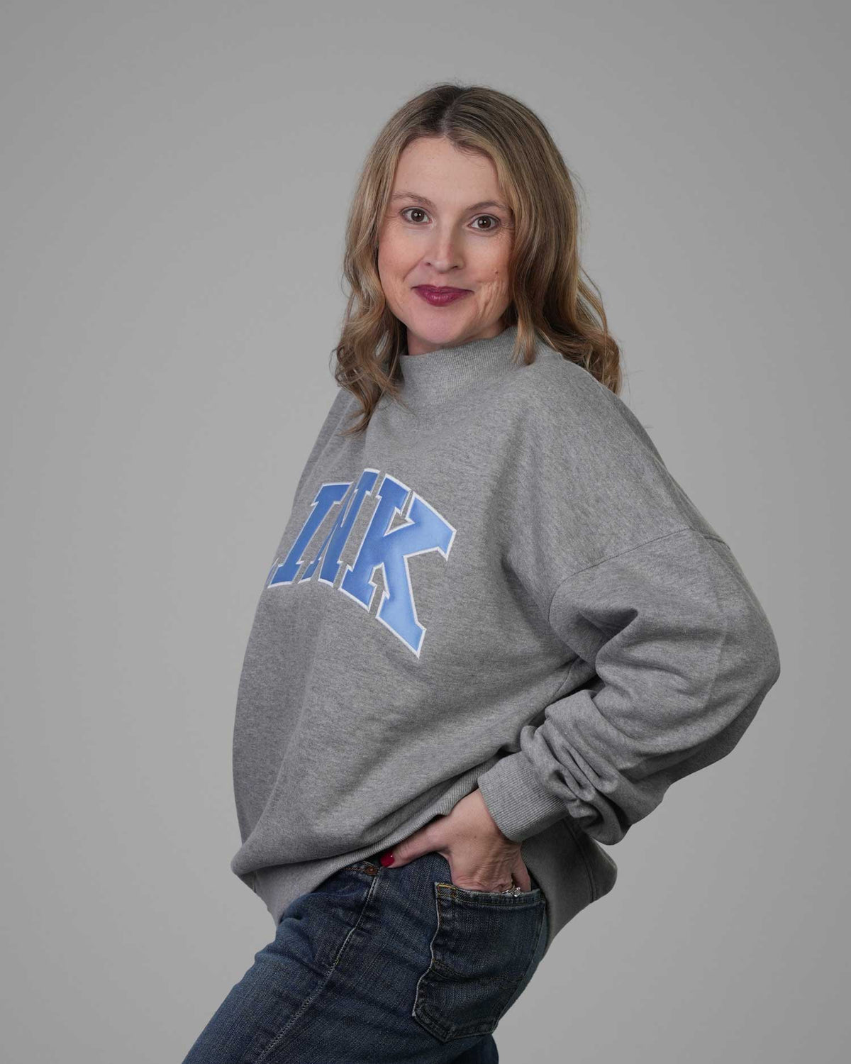 LINK Varsity Mockneck Sweatshirt