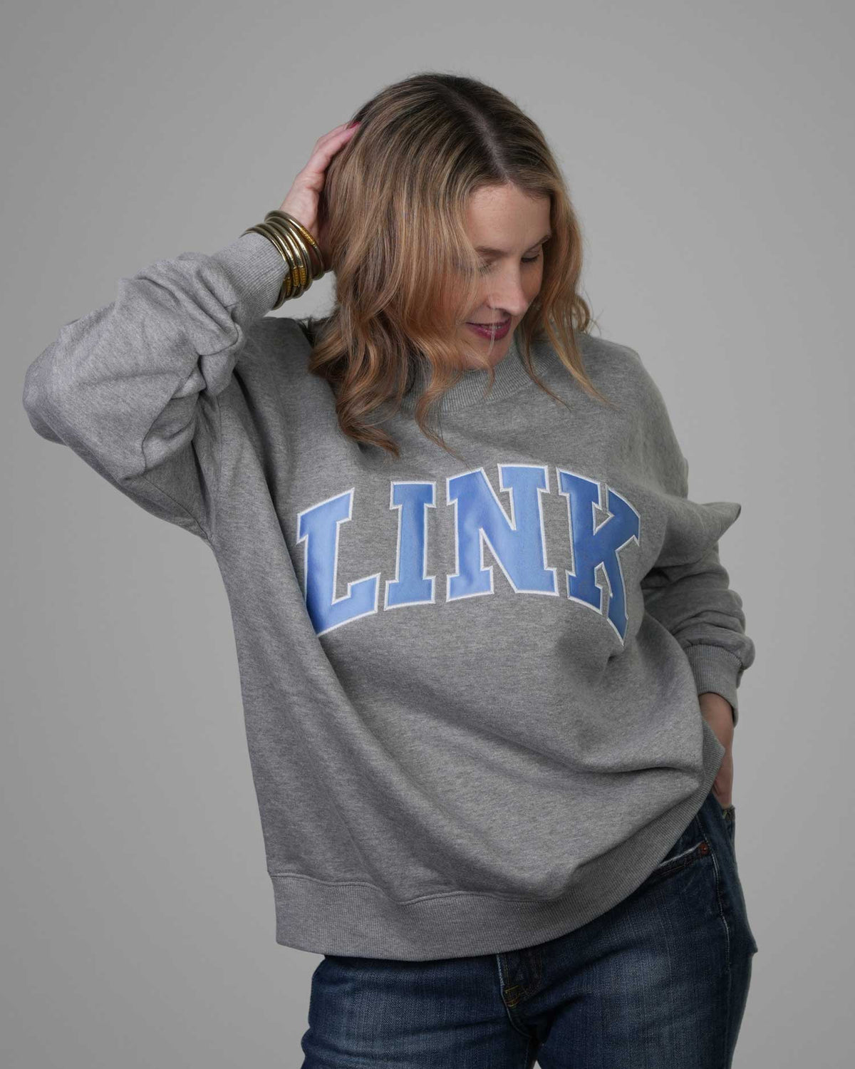LINK Varsity Mockneck Sweatshirt