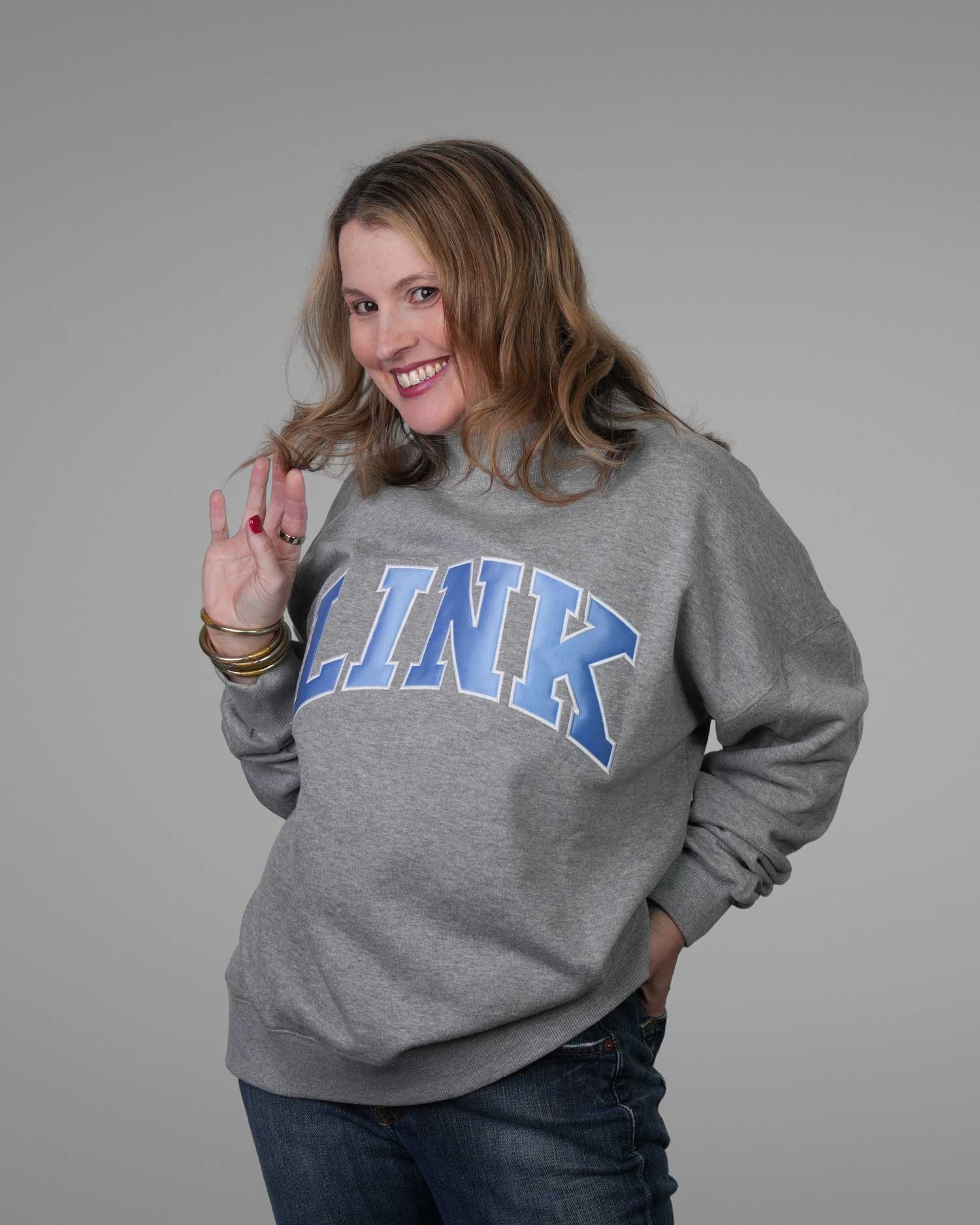 LINK Varsity Mockneck Sweatshirt