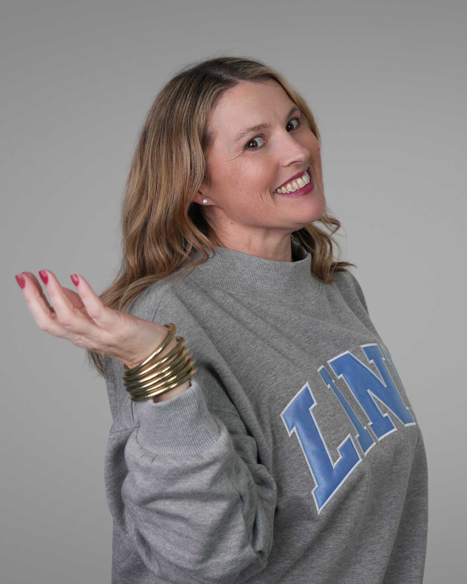 LINK Varsity Mockneck Sweatshirt