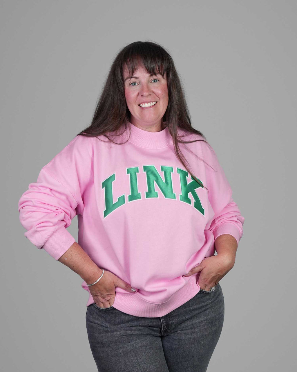LINK Varsity Mockneck Sweatshirt